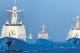 3艘航母，50艘驱逐舰，40艘护卫舰，世界第二海军不再有悬念图片