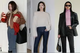 不同类型牛仔裤搭配不同鞋子技巧图片