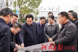 罗山：周哲调研督导重点项目建设情况图片