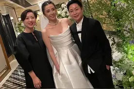 汤镇业风光嫁女！“白富美”长女遗传姜坤美貌，与继母相处似姐妹图片