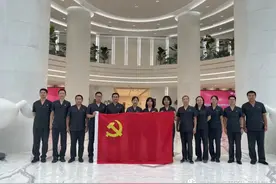 党建引领院企互动|执行局党支部前往京东集团总部交流参观图片