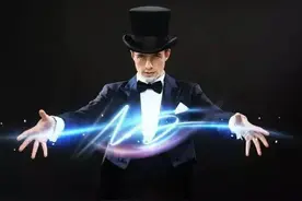 说说关于魔术的事图片