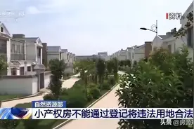 重磅！小产权房彻底凉了！一律不能通过登记将违法用地合法化！图片