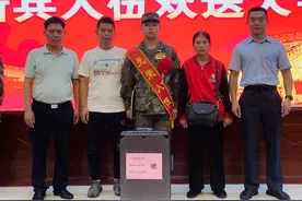 身着戎装，筑梦军营！桂林市七星区朝阳乡欢送入伍新兵图片