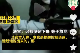 今评弹｜骂律师说话太快等于“放屁”已处理，这件事引发的“次生灾害”也该有个交代图片