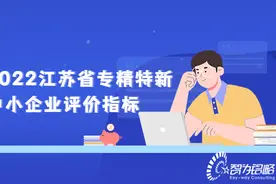 2022江苏省专精特新中小企业评价指标图片