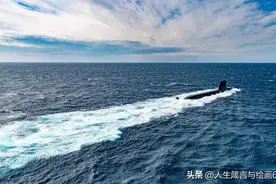 装有弹道导弹的凯旋级法国核潜艇图片