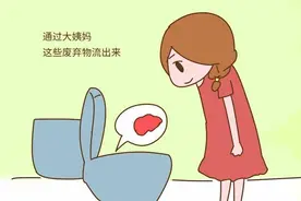 女性在来例假时，突然流出的一股血块是什么？是身上掉下的肉吗？图片