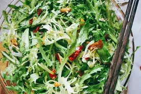 「简单爽口」凉拌苦菊 开胃败火，做法超级简单图片