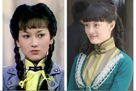 同样演“冯程程”，把赵雅芝和孙俪放在一起对比，差距就出来了图片