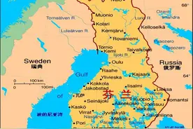 芬兰独立后丧失的两块领土，一块是战略要地，一块让其丧失出海口图片