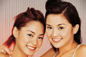 明星怀旧系列图片壁纸～Twins组合阿娇与阿SA图片