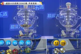 大乐透2023060期开奖：头奖井喷20注580万元 陕西揽2注追加一等奖图片
