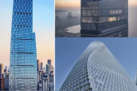 2021年中国新增6座超300米摩天大楼图片