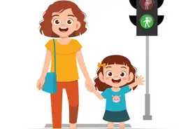 家长们，和孩子们一起牢记交通安全知识图片