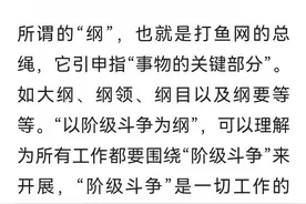 阶级斗争为纲与经济建设为中心是相互否定的吗？图片