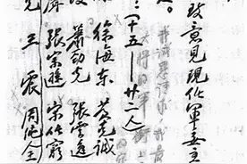 22位大将候选人在红军时期的职务图片