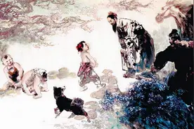 孔子问：天上有多少颗星？一个7岁小孩回答后，孔子当即拜他为师图片