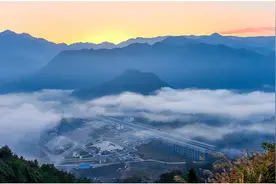 腾云驾雾的雪峰山飞龙-——大花瑶景区高铁景观索道的憧憬图片