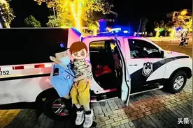 一晚“捡”俩娃，“红衣老伯”谢谢你！图片