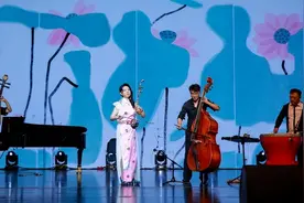 《卧虎藏龙》在奉贤九棵树响起，“二胡仙子”公益音乐会启幕图片