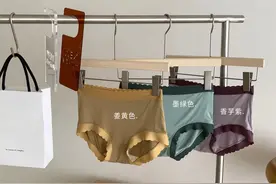 超级女神撞色内裤，面料柔软又舒适图片