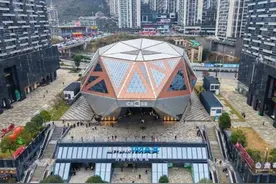 贵阳越界影城周边增设环卫设施图片