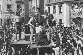 1793年，法国罗兰夫人慷慨赴死，民众急不可耐，夫人：一会儿就到图片