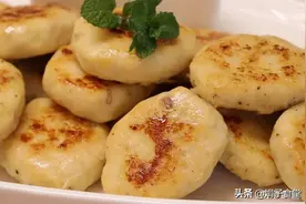 一个土豆，一块鸡胸肉，教你做麦乐鸡块，低脂又营养，孩子吃不够图片