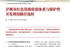 【红色记忆】泸州市红色资源价值体系与保护性开发利用路径选择‖王毅图片