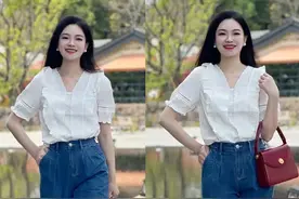普通人夏季穿衣别太复杂，这三种配色组合简约百搭，洋气耐看图片