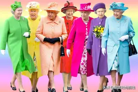 英女王的穿衣精髓，被一位欧洲公主学到了，“彩虹女王”后继有人图片