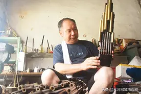 社旗县王金才：做民族乐器 享快乐生活图片
