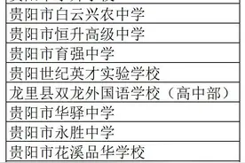 补录公告！贵阳贵安17所民办学校现有少量空余学位可补录！图片
