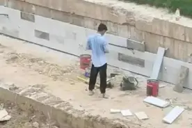 郑州花34亿给河道贴瓷砖？现场工人都看不下去了，一语击中要害！图片