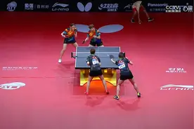 平昌亚锦赛女双半决赛，陈梦/王曼昱3-2战胜木原美悠/长崎美柚，晋级决赛！图片
