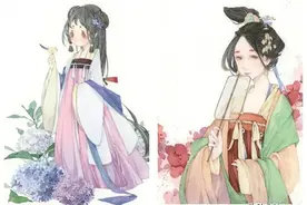 画技-20 可爱值+30，简笔国风小美人，这回你总能眼会手也会了吧图片