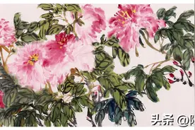 花开富贵，陈丹晖画牡丹作品图片