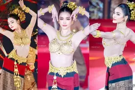 美神降临！泰国万国小姐冠军Engfa身着兰纳服饰起舞图片