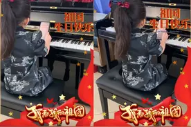 郭富城5岁女儿唱《我和我的祖国》，歌声嘹亮不跑调，嗓子随爸爸图片