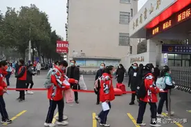 陌上花开 初春相见——霍山二中开学第一天图片
