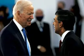拜登访英不去伦敦，小弟苏纳克又被坑了，美国总统为什么恨英国？图片