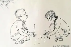 拾子儿：《山东民俗志》记载的儿童游戏之十四图片