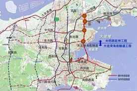 细说大连第三条南北快速路-大连湾海底隧道及光明路北延伸线图片