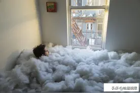搞笑动图：这样切蛋糕，强迫症表示很舒服，你看了啥感受图片