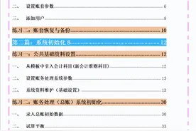 头回见这么全的金蝶专业版操作流程，从入门到精通一步步教你，赞图片