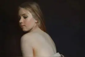 分享精彩油画人体作品图片