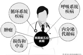 过早死亡系列之二——导致过早死亡的四种慢性病图片