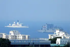 东部战区实战化演训，美测量船就位，或试射洲际导弹，找不回面子图片
