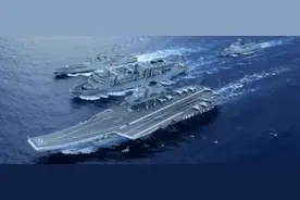 中国航母震撼镜头首次公开！图片